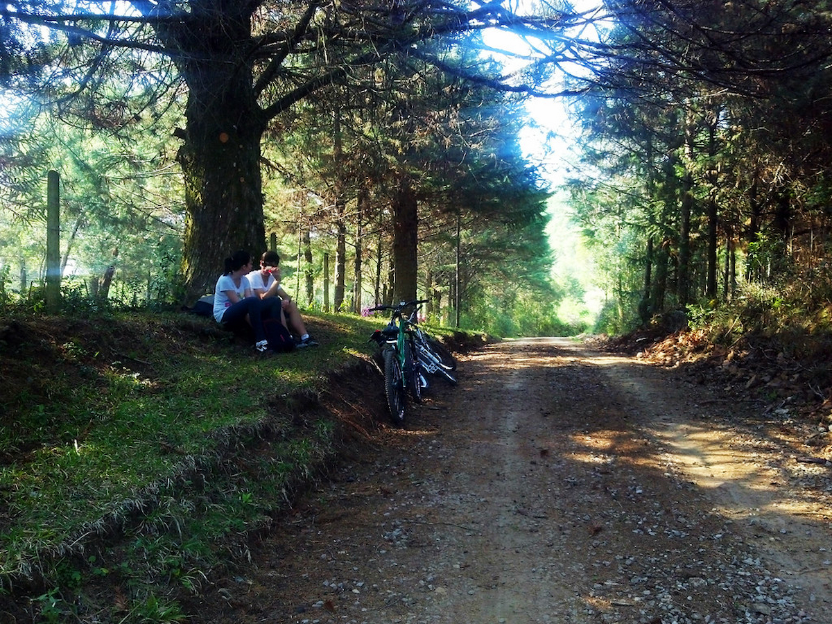 Passeio de bicicleta em Gramado